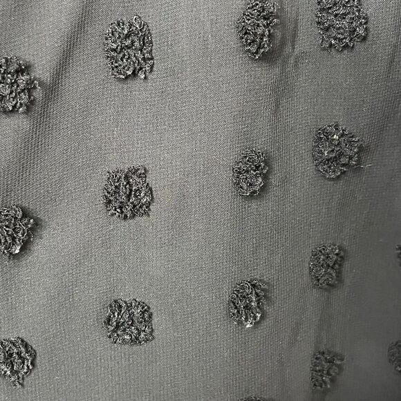 Belongsci Dotted Sweetheart Neckline Mini Dress Black Size Small - Picture 5 of 7